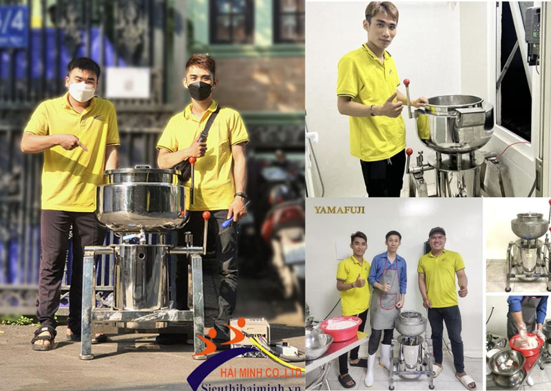 Máy xay giò chả Yamafuji được nhiều khách hàng đánh giá cao